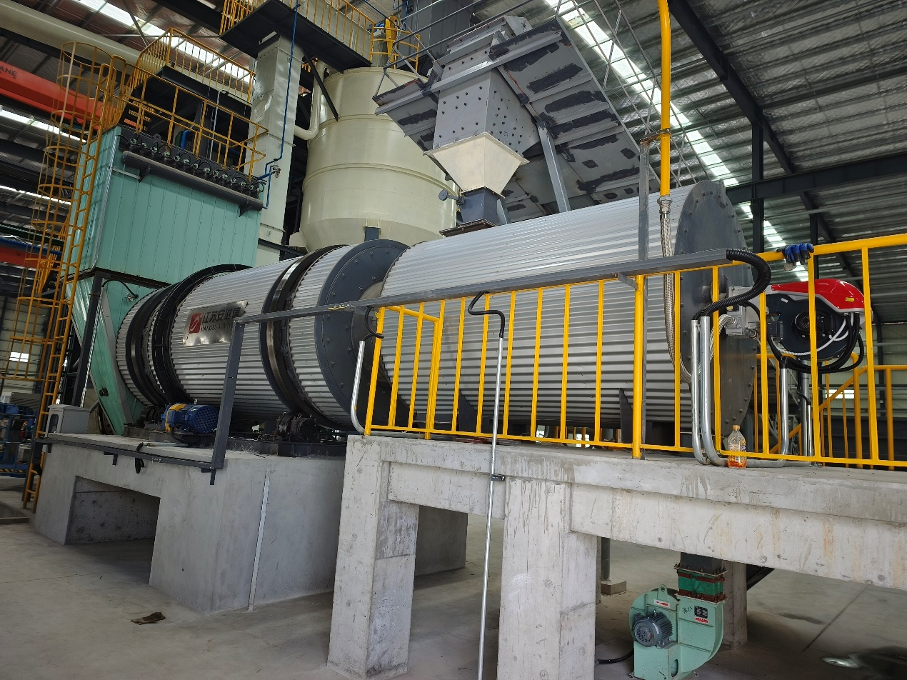 【江蘇安必信】石英砂烘干項目達產(chǎn)達標(biāo)